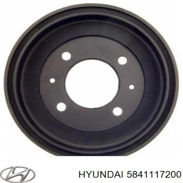 Compre 5841117200 Hyundai/Kia Tambor do freio traseiro
