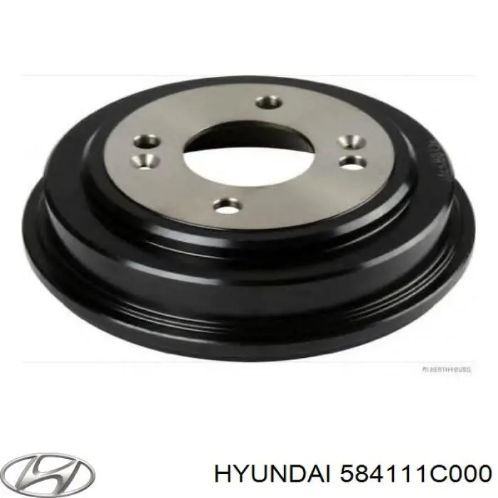 Compre 584111C000 Hyundai/Kia Tambor do freio traseiro