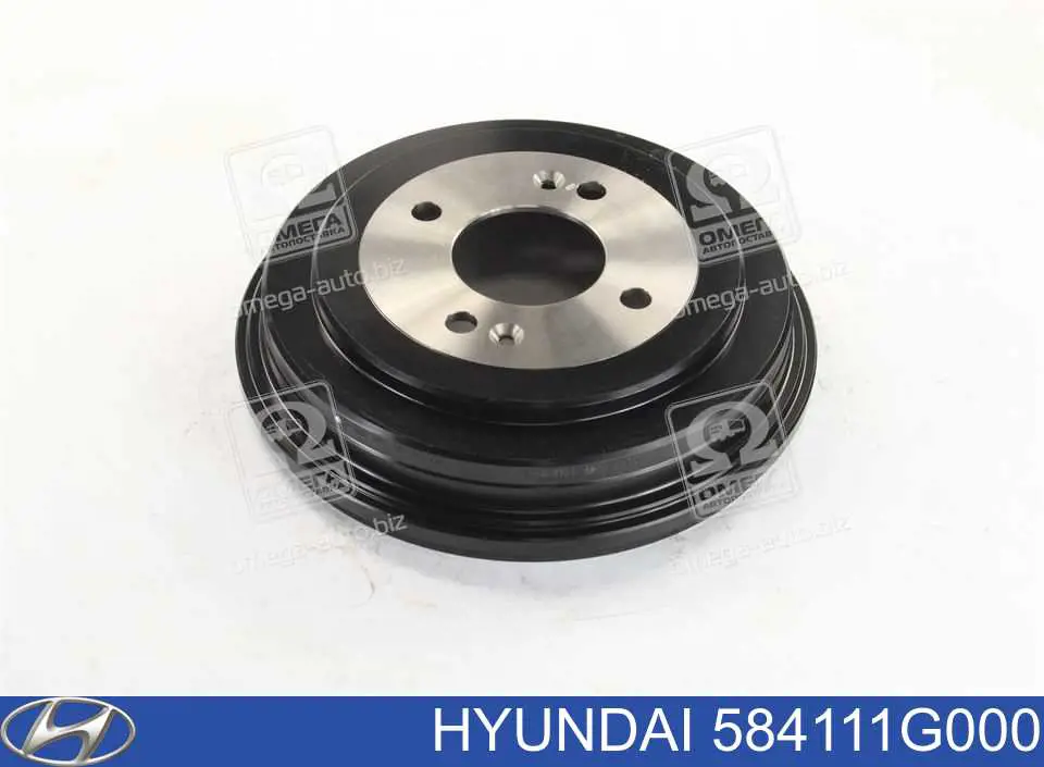584111G000 Hyundai/Kia Tambor do freio traseiro