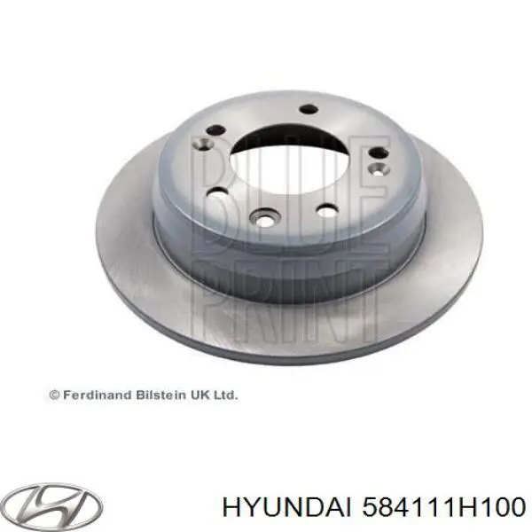 Disco do freio traseiro Hyundai/Kia 584111H100 preço, a partir de 31,64 USD