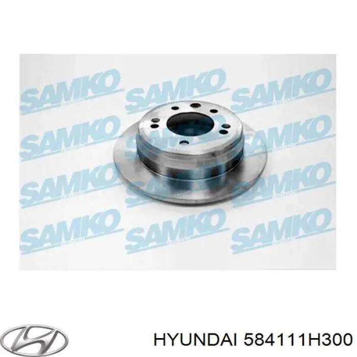 Compre 584111H300 Hyundai/Kia Disco do freio traseiro