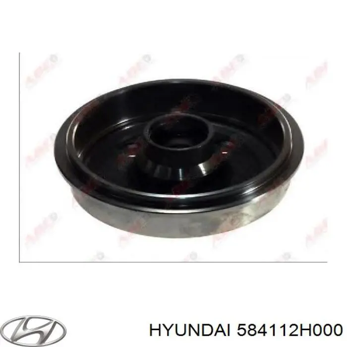 Compre 584112H000 Hyundai/Kia Tambor do freio traseiro