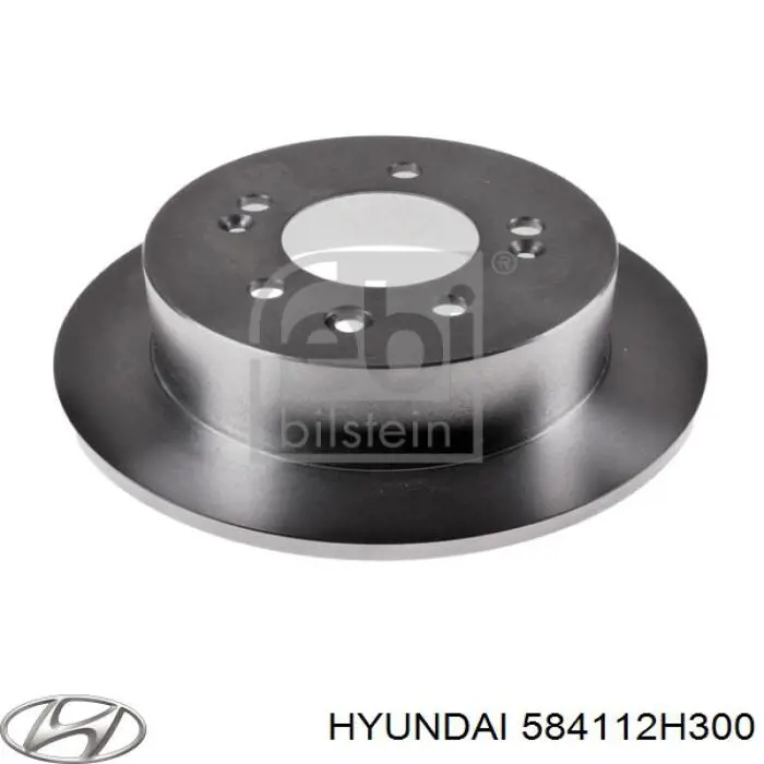Compre 584112H300 Hyundai/Kia Disco do freio traseiro