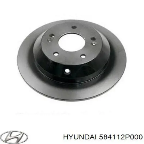 Disco do freio traseiro Hyundai/Kia 584112P000 preço, a partir de 44,76 USD