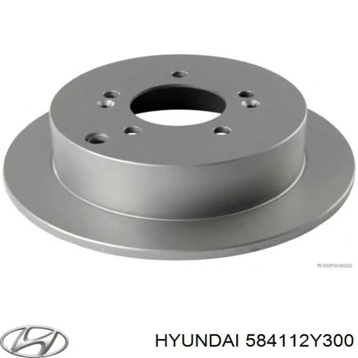 Compre 584112Y300 Hyundai/Kia Disco do freio traseiro