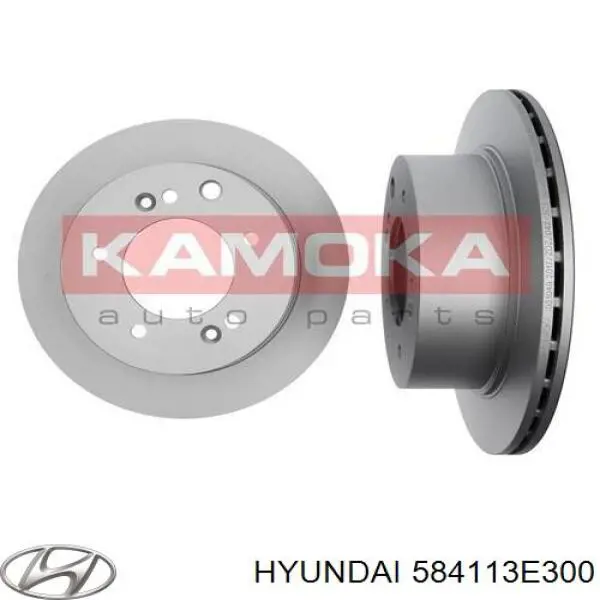 Compre 584113E300 Hyundai/Kia Disco do freio traseiro