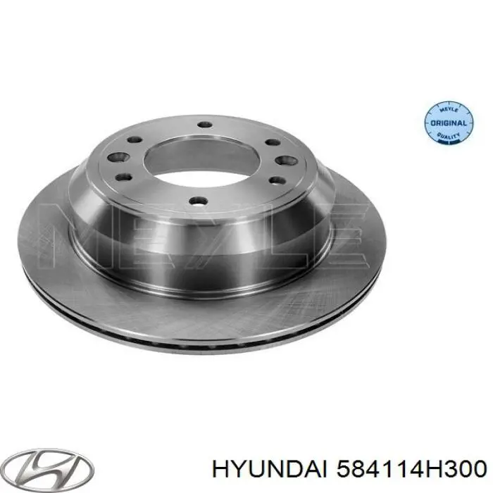 Compre 584114H300 Hyundai/Kia Disco do freio traseiro