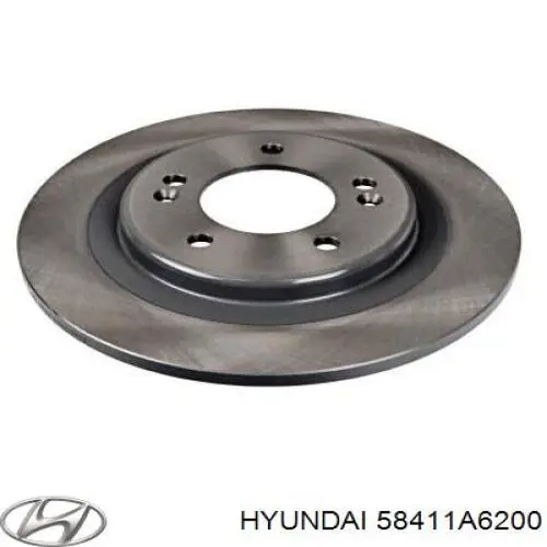 Compre 58411A6200 Hyundai/Kia Disco do freio traseiro