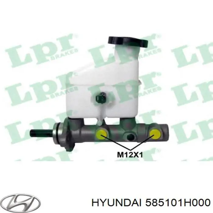 Cilindro mestre do freio Hyundai/Kia 585101H000 preço, a partir de 93,64 USD