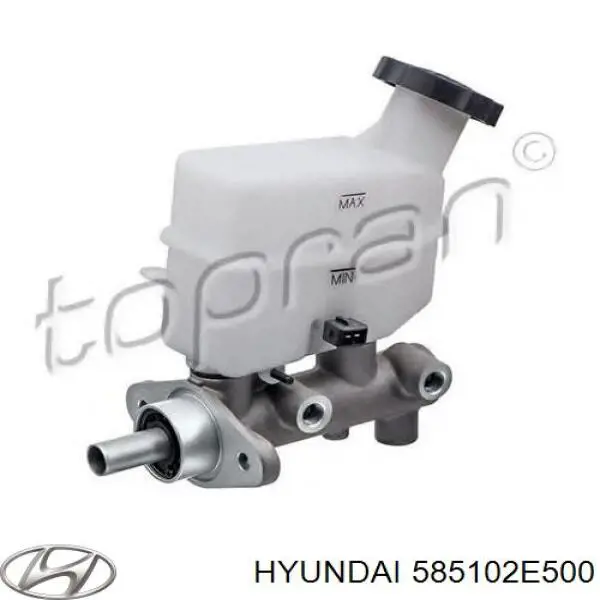 585102E500 Hyundai/Kia Cilindro mestre do freio