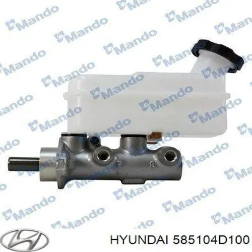 Compre 585104D100 Hyundai/Kia Cilindro mestre do freio