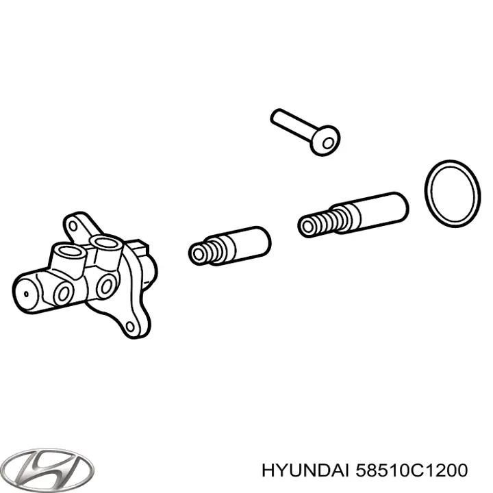 Cilindro mestre do freio para Hyundai Sonata VII LF