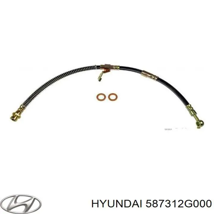 Mangueira do freio dianteira esquerda Hyundai/Kia 587312G000 preço, a partir de 40,29 USD