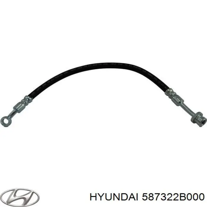 Compre 587322B000 Hyundai/Kia Mangueira do freio dianteira direita