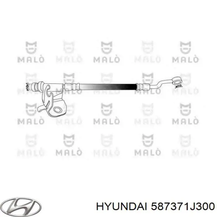 Compre T30120 Brembo Mangueira do freio traseira esquerda