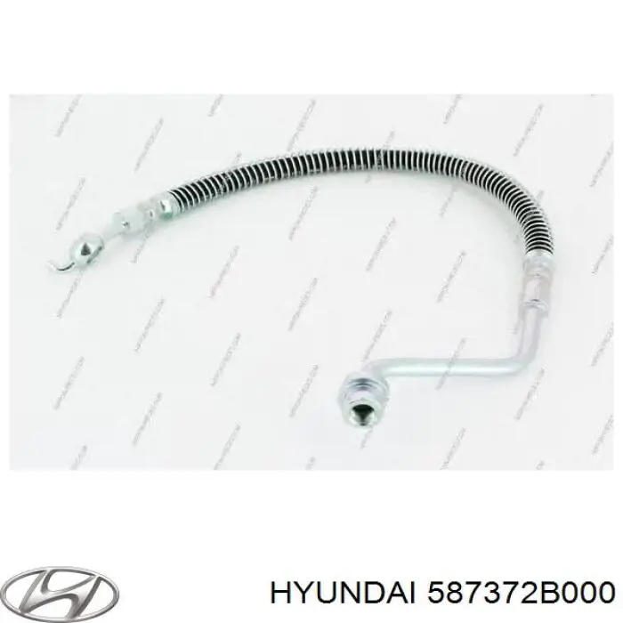 Compre 587372B000 Hyundai/Kia Mangueira do freio traseira esquerda