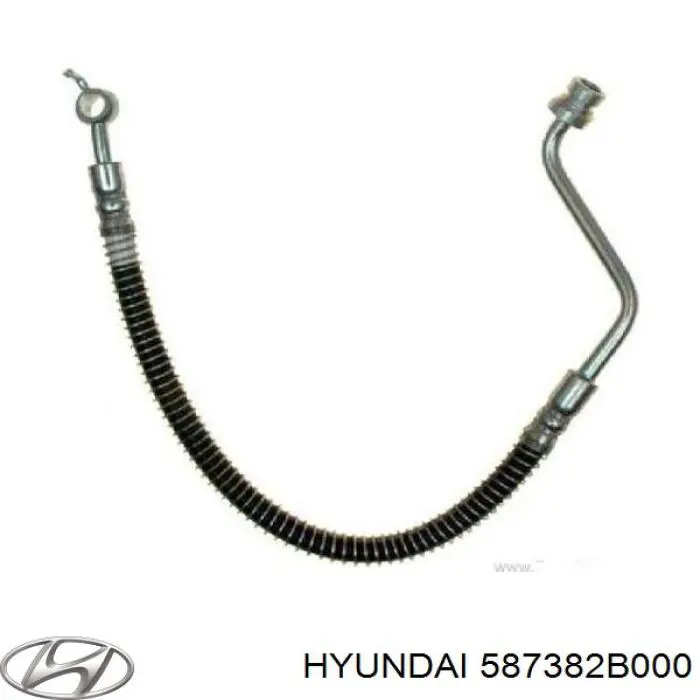 Compre 587382B000 Hyundai/Kia Mangueira do freio traseira direita