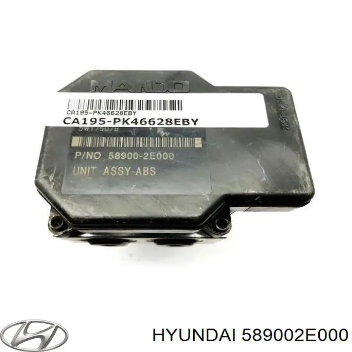 Unidade hidráulico de controlo ABS Hyundai/Kia 589002E000 preço, a partir de 195,16 USD