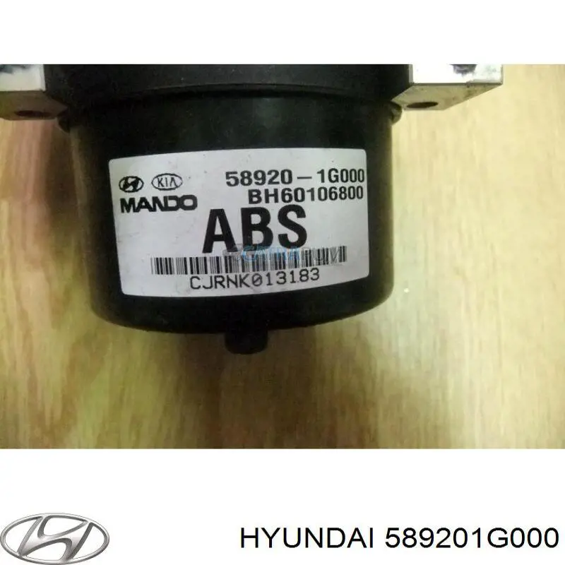 Unidade hidráulico de controlo ABS Hyundai/Kia 589201G000 preço, a partir de 355,84 USD