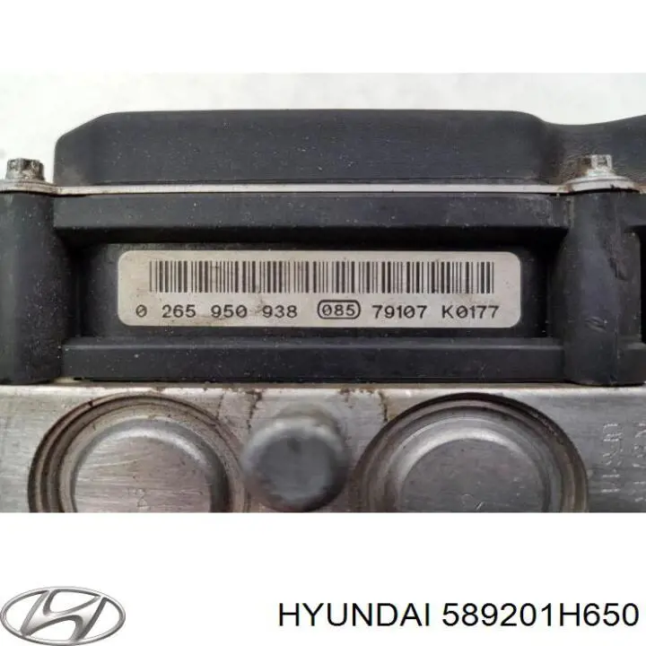 Unidade hidráulico de controlo ABS Hyundai/Kia 589201H650