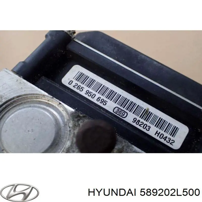 589202L500 Hyundai/Kia Unidade hidráulico de controlo ABS
