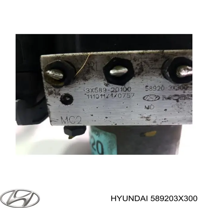 Unidade hidráulico de controlo ABS Hyundai/Kia 3X58920100 preço, a partir de 226,10 USD