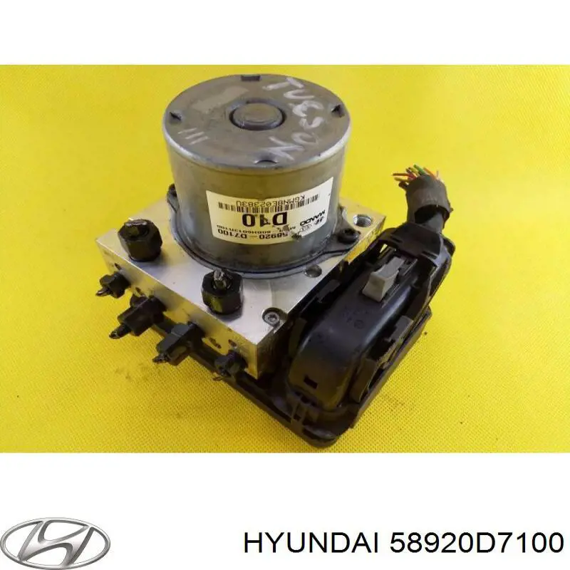 58920D7100 Hyundai/Kia Unidade hidráulico de controlo ABS