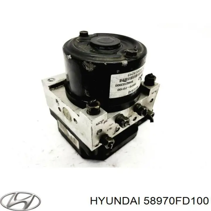 58970FD100 Hyundai/Kia Unidade hidráulico de controlo ABS