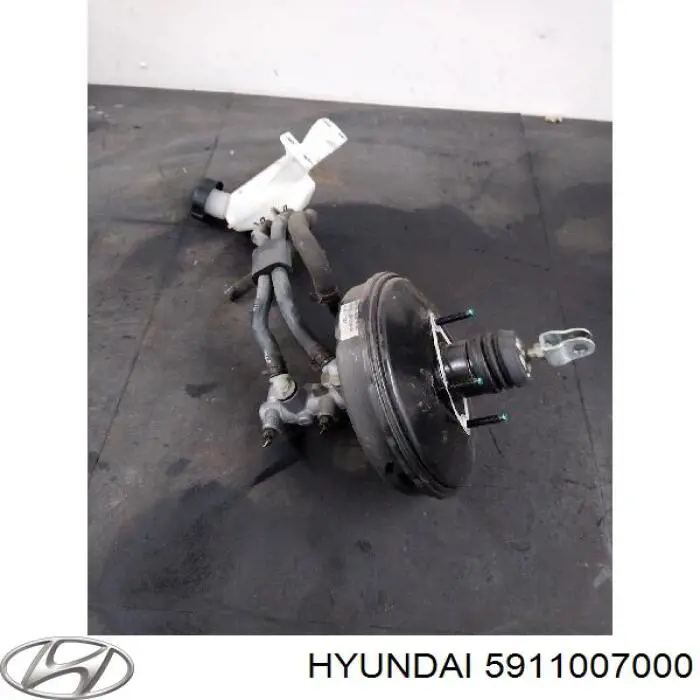 5911007000 Hyundai/Kia Reforçador dos freios a vácuo