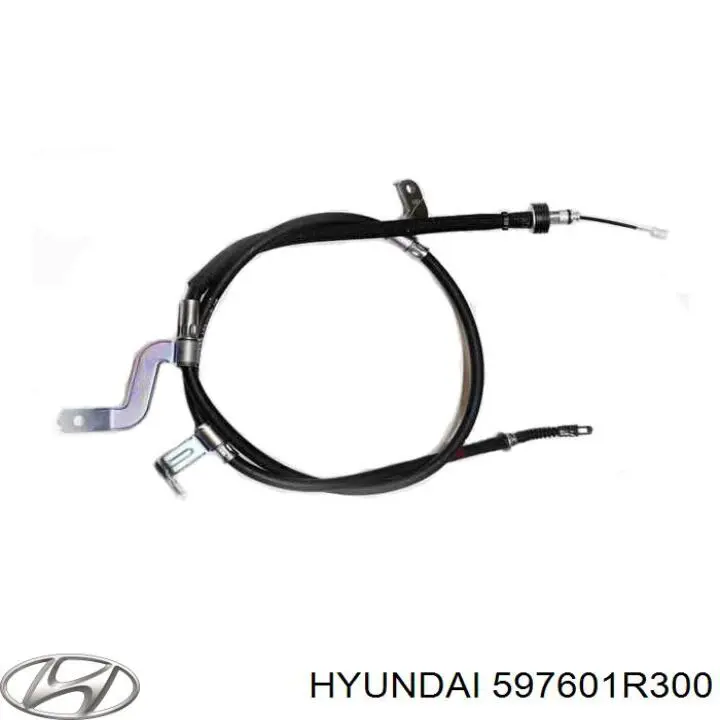597601R300 Hyundai/Kia Cabo do freio de estacionamento traseiro esquerdo