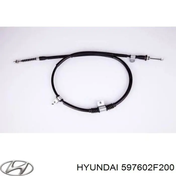 Compre 597602F200 Hyundai/Kia Cabo do freio de estacionamento traseiro esquerdo