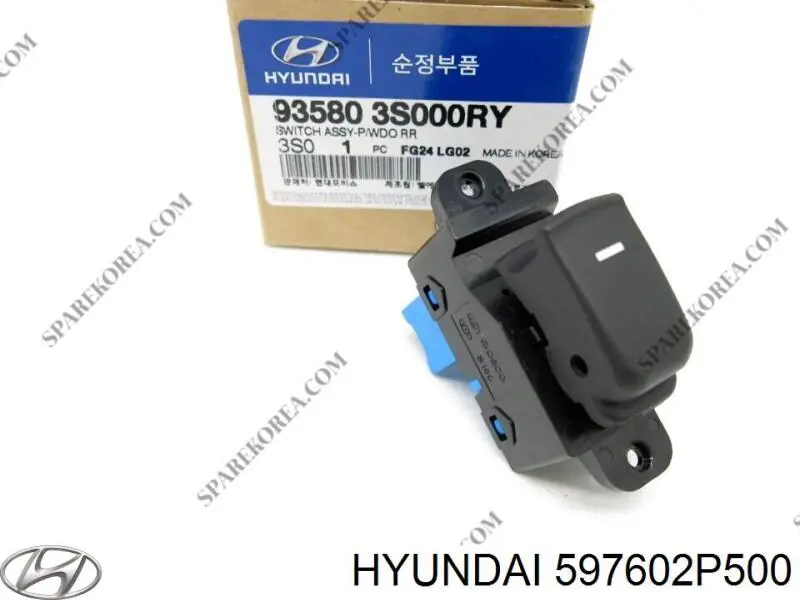 Compre 597602P500 Hyundai/Kia Cabo do freio de estacionamento traseiro esquerdo