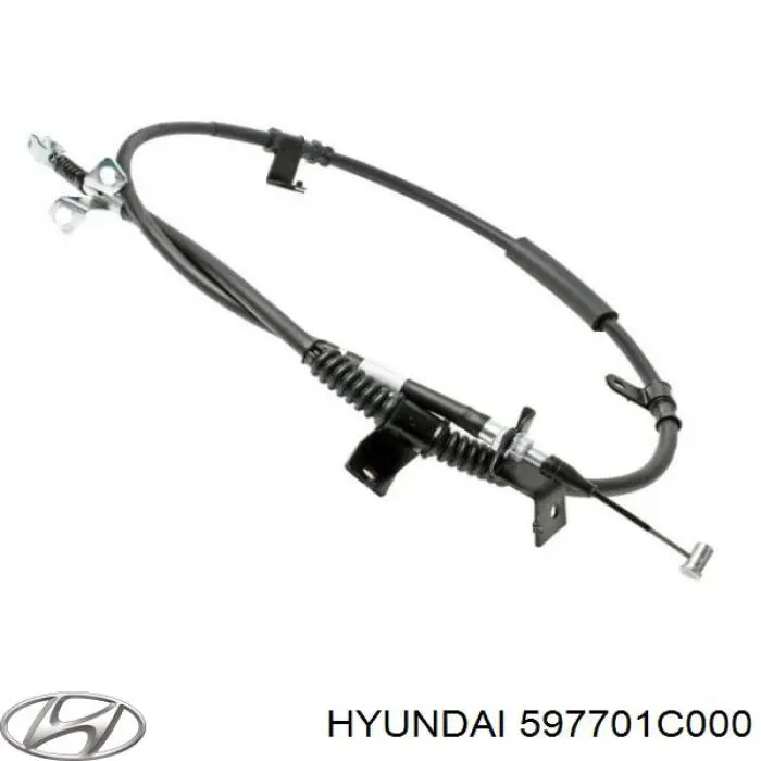 Cabo do freio de estacionamento traseiro direito Hyundai/Kia 597701C000 preço, a partir de 32,29 USD