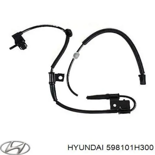 598101H300 Hyundai/Kia Sensor ABS dianteiro esquerdo