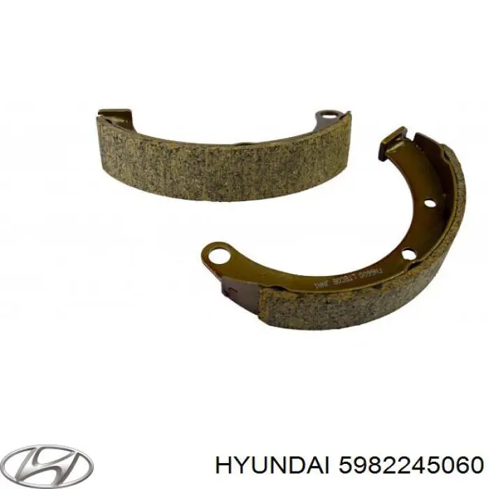 Sapatas do freio de estacionamento Hyundai/Kia 5982245060 preço, a partir de 32,76 USD