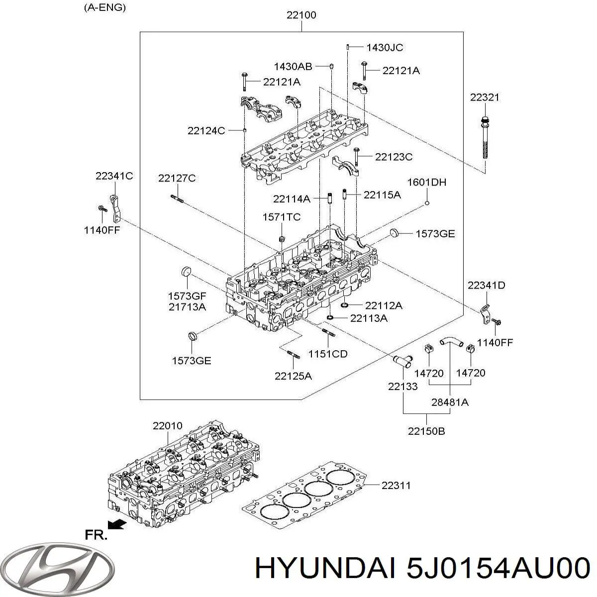 Cabeça de motor (CBC) Hyundai/Kia 5J0254AU00 preço, a partir de 991,06 USD