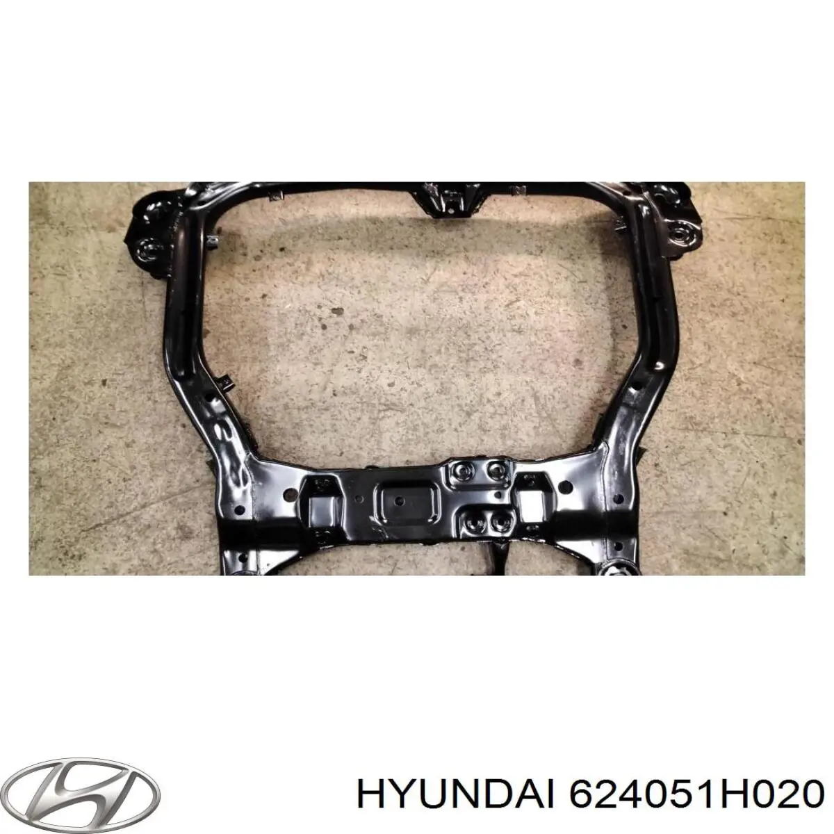 624051H020 Hyundai/Kia Viga de suspensão dianteira (plataforma veicular)