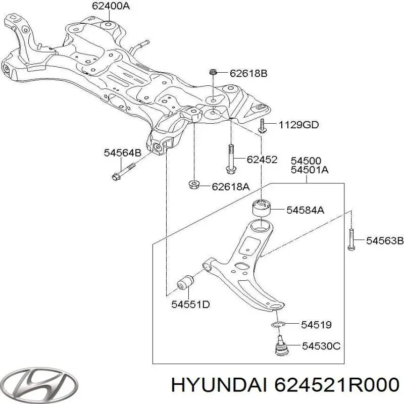  Hyundai/Kia 624521R000 preço, a partir de  
