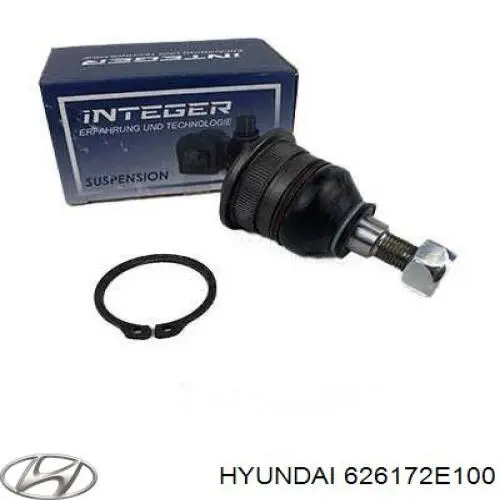 626172E100 Hyundai/Kia Parafuso de fixação do braço oscilante inferior traseiro, interno