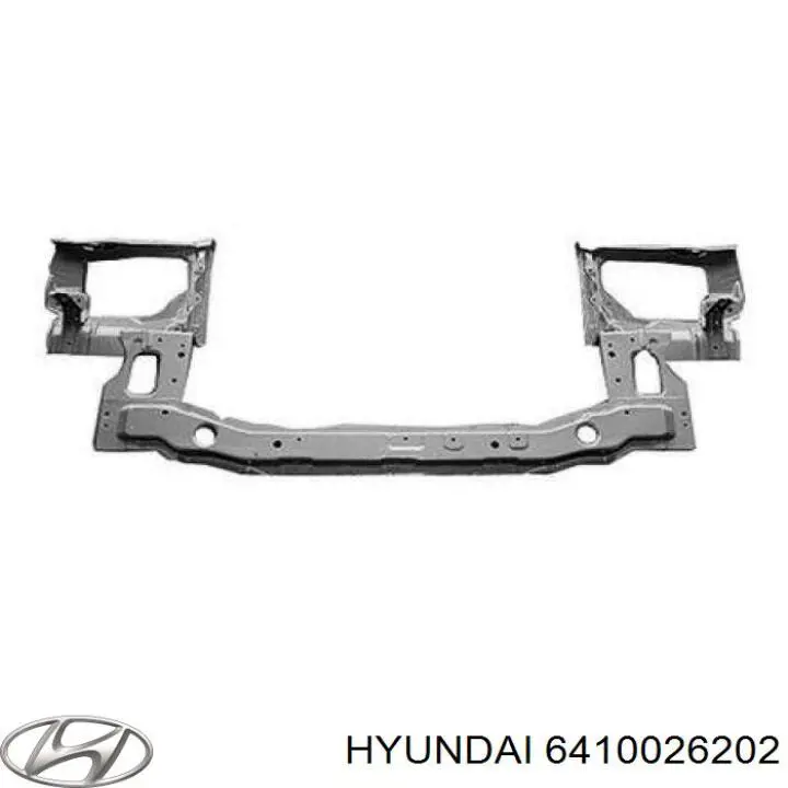 Suporte do radiador montado (painel de montagem de fixação das luzes) Hyundai Santa Fe I SM