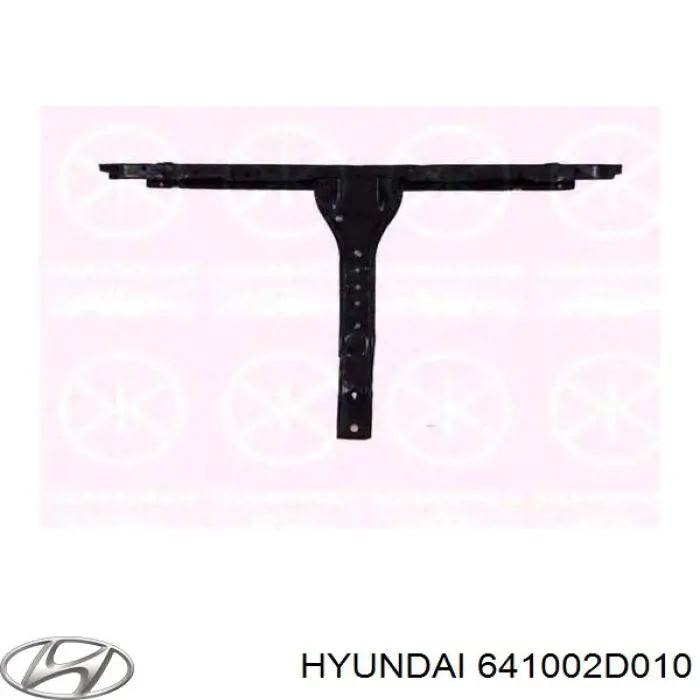 Suporte do radiador montado (painel de montagem de fixação das luzes) para Hyundai Elantra III XD