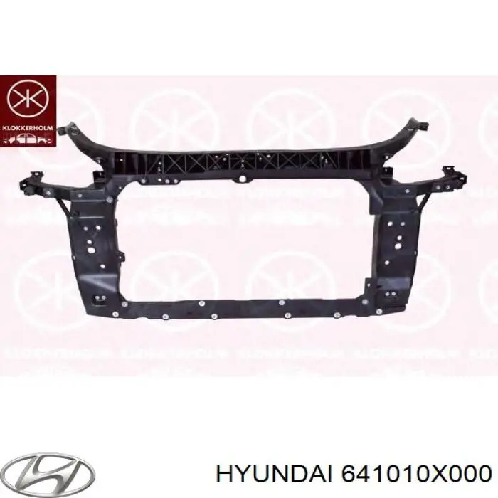 Suporte do radiador montado (painel de montagem de fixação das luzes) Hyundai/Kia 641010X000 preço, a partir de 150,46 USD