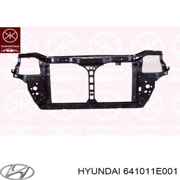 Compre 641011E001 Hyundai/Kia Suporte do radiador montado (painel de montagem de fixação das luzes)