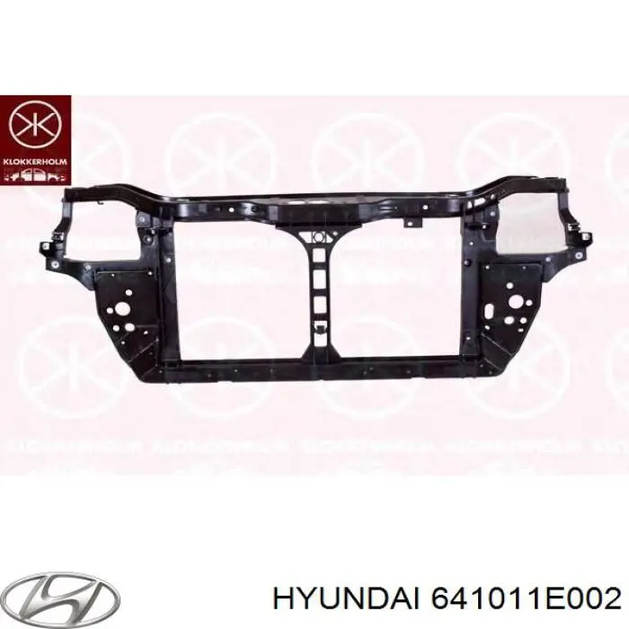 641011E002 Chrysler Suporte do radiador montado (painel de montagem de fixação das luzes)