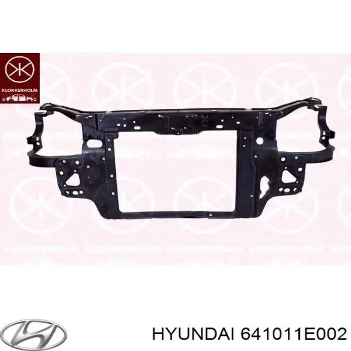 Suporte do radiador montado (painel de montagem de fixação das luzes) 641011E002 Chrysler