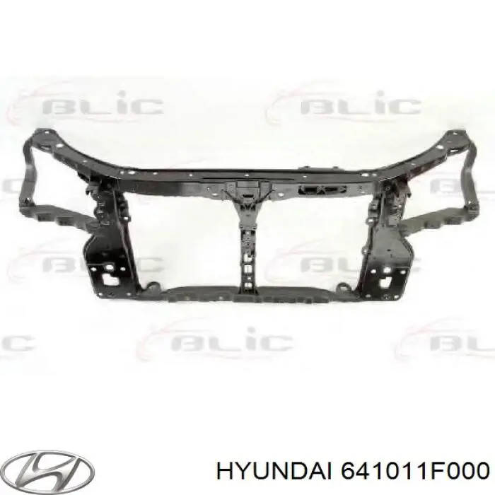 Suporte do radiador montado (painel de montagem de fixação das luzes) Hyundai/Kia 641011F000 preço, a partir de 124,58 USD