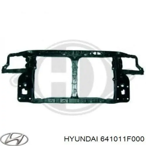 Compre 641011F000 Hyundai/Kia Suporte do radiador montado (painel de montagem de fixação das luzes)