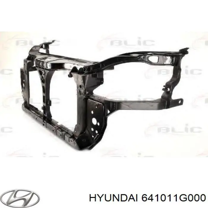 Compre 641011G000 Hyundai/Kia Suporte do radiador montado (painel de montagem de fixação das luzes)
