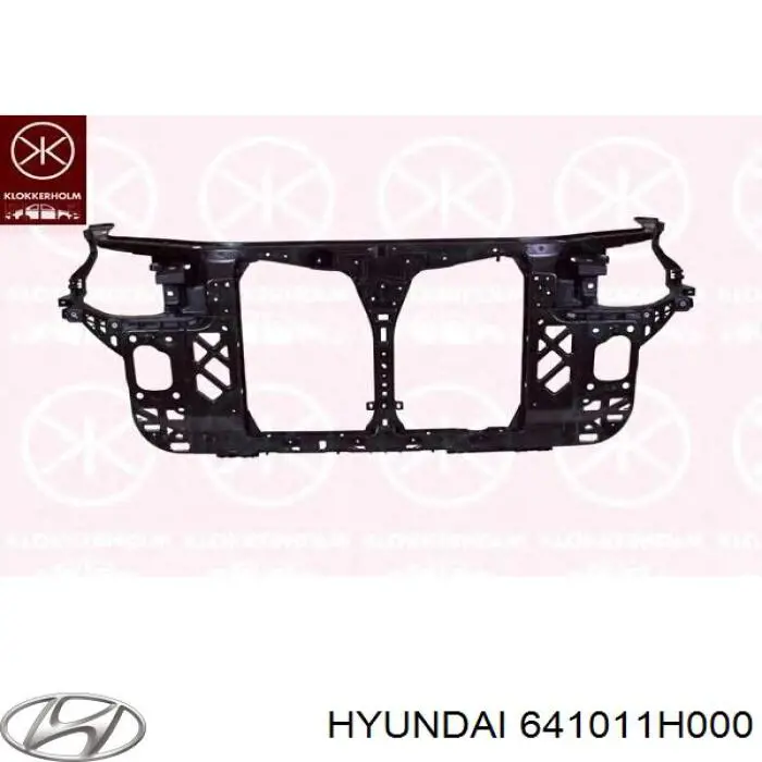 Suporte do radiador montado (painel de montagem de fixação das luzes) Hyundai/Kia 641011H000 preço, a partir de 149,99 USD