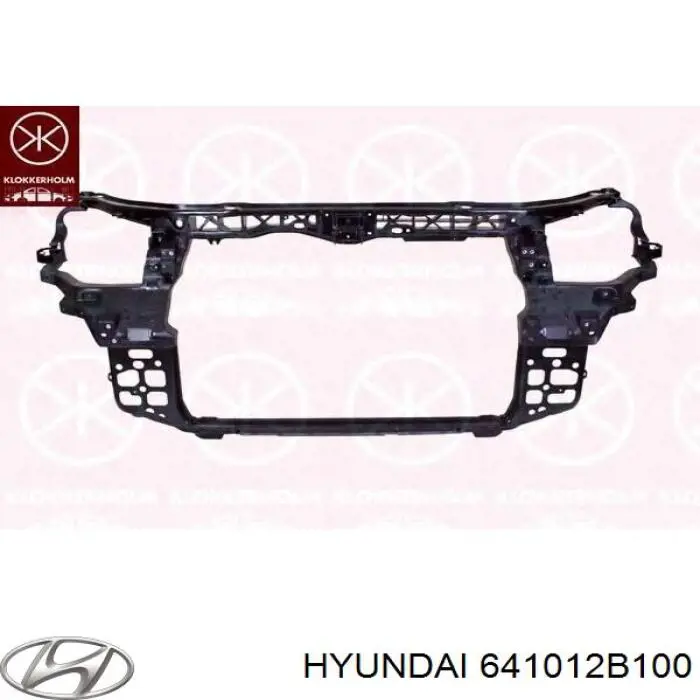 Suporte do radiador montado (painel de montagem de fixação das luzes) Hyundai/Kia 641012B100 preço, a partir de 246,15 USD